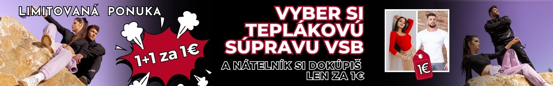 natelník za 1euro ku teplakovke vsb