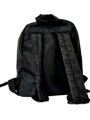 Trendy dámsky ruksak v čiernej farbe