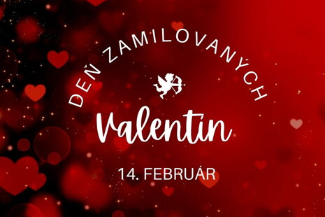 Valentín 14.február deň zamilovaných